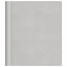 vidaXL világosszürke 100% oxford poliészter erkélyparaván 120 x 600 cm (4000017) kerti bútor