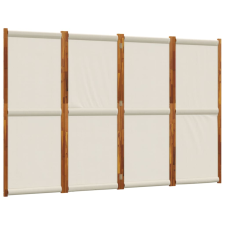 vidaXL világosszürke 4 paneles térelválasztó 280 x 180 cm (4003356) bútor