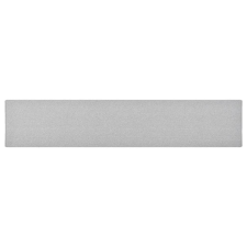 vidaXL Világosszürke futószőnyeg 80 x 400 cm lakástextília