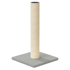 vidaXL világosszürke kaparóoszlop 22 x 22 x 45 cm (171676) macskabútor