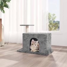 vidaXL világosszürke macskabútor szizál kaparófákkal 51 cm macskafelszerelés