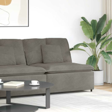 vidaXL világosszürke moduláris kanapé középső modul párnákkal 100 cm bútor