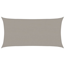 vidaXL világosszürke négyszögletű HDPE napvitorla 160 g/m² 2,5x4,5 m kerti bútor