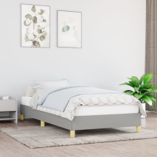 vidaXL Világosszürke szövet ágykeret 80 x 200 cm ágy és ágykellék
