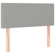 vidaXL világosszürke szövet fejtámla 90x5x78/88 cm (345744) ágy és ágykellék