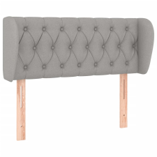 vidaXL világosszürke szövet fejtámla szárnyakkal 93x23x78/88 cm (3117462) ágy és ágykellék