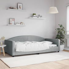 vidaXL világosszürke szövet kanapéágy keret 100 x 200 cm ágy és ágykellék