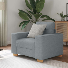 vidaXL világosszürke szövet kanapéfotel 59 cm bútor