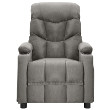 vidaXL világosszürke szövet masszázsfotel (339092) masszázsfotel