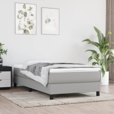vidaXL világosszürke szövet zsebrugós ágymatrac 120 x 190 x 20 cm ágy és ágykellék