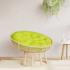 vidaXL Világoszöld oxford-szövet kerek párna Ø 100 x 11 cm lakástextília