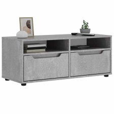 vidaXL VISNES betonszürke szerelt fa TV-szekrény 100x40x38 cm bútor