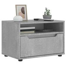 vidaXL VISNES betonszürke szerelt fa TV-szekrény 45x40x50 cm bútor