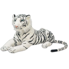 vidaXL XXL fehér tigris plüssjáték plüssfigura
