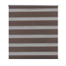 vidaXL Zebra roló 117 x 175 cm Kávészínű (240217) lakástextília