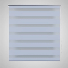 vidaXL Zebra roló 117 x 230 cm Fehér redőny