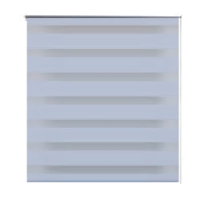 vidaXL Zebra roló 47 x 100 cm-es Fehér (240186) lakástextília