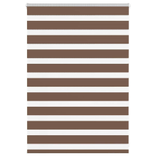 vidaXL zebrafüggönnyel barna szövetszélesség 100,9 cm poliészter lakástextília