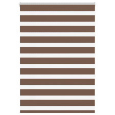 vidaXL zebrafüggönnyel barna szövetszélesség 100,9 cm poliészter lakástextília