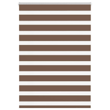 vidaXL zebrafüggönnyel barna szövetszélesség 105,9 cm poliészter lakástextília