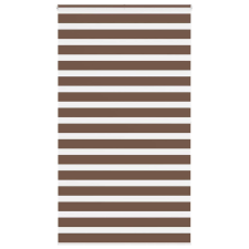 vidaXL zebrafüggönnyel barna szövetszélesség 115,9 cm poliészter lakástextília