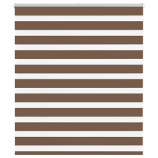 vidaXL zebrafüggönnyel barna szövetszélesség 120,9 cm poliészter lakástextília