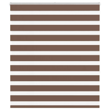 vidaXL zebrafüggönnyel barna szövetszélesség 130,9 cm poliészter lakástextília