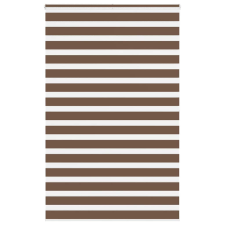 vidaXL zebrafüggönnyel barna szövetszélesség 135,9 cm poliészter lakástextília