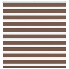 vidaXL zebrafüggönnyel barna szövetszélesség 140,9 cm poliészter lakástextília