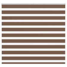 vidaXL zebrafüggönnyel barna szövetszélesség 155,9 cm poliészter lakástextília