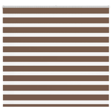 vidaXL zebrafüggönnyel barna szövetszélesség 160,9 cm poliészter lakástextília
