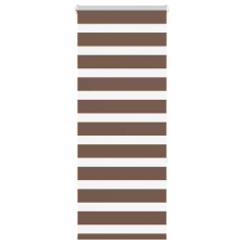 vidaXL zebrafüggönnyel barna szövetszélesség 55,9 cm poliészter lakástextília