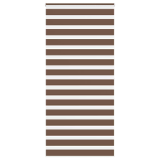 vidaXL zebrafüggönnyel barna szövetszélesség 90,9 cm poliészter lakástextília