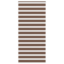 vidaXL zebrafüggönnyel barna szövetszélesség 95,9 cm poliészter lakástextília