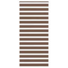 vidaXL zebrafüggönnyel barna szövetszélesség 95,9 cm poliészter lakástextília