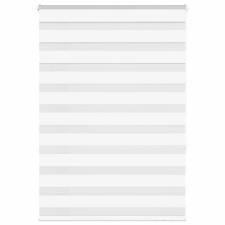 vidaXL zebrafüggönnyel fehér szövetszélesség 100,9 cm poliészter lakástextília