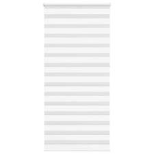 vidaXL zebrafüggönnyel fehér szövetszélesség 105,9 cm poliészter lakástextília