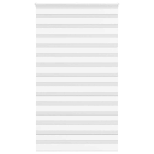 vidaXL zebrafüggönnyel fehér szövetszélesség 120,9 cm poliészter lakástextília