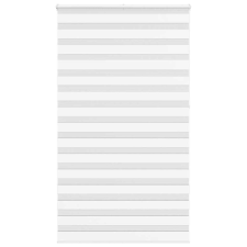 vidaXL zebrafüggönnyel fehér szövetszélesség 125,9 cm poliészter lakástextília