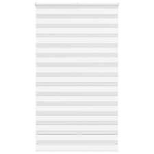 vidaXL zebrafüggönnyel fehér szövetszélesség 130,9 cm poliészter lakástextília
