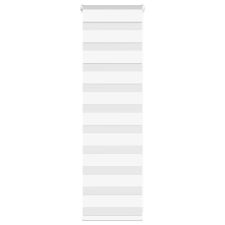 vidaXL zebrafüggönnyel fehér szövetszélesség 35,9 cm poliészter lakástextília