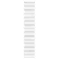 vidaXL zebrafüggönnyel fehér szövetszélesség 40,9 cm poliészter lakástextília