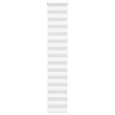 vidaXL zebrafüggönnyel fehér szövetszélesség 40,9 cm poliészter lakástextília