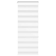 vidaXL zebrafüggönnyel fehér szövetszélesség 50,9 cm poliészter lakástextília