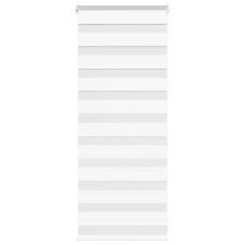 vidaXL zebrafüggönnyel fehér szövetszélesség 55,9 cm poliészter lakástextília