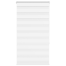 vidaXL zebrafüggönnyel fehér szövetszélesség 65,9 cm poliészter lakástextília