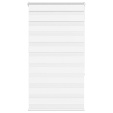 vidaXL zebrafüggönnyel fehér szövetszélesség 70,9 cm poliészter lakástextília