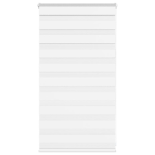 vidaXL zebrafüggönnyel fehér szövetszélesség 75,9 cm poliészter lakástextília