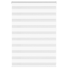 vidaXL zebrafüggönnyel fehér szövetszélesség 90,9 cm poliészter lakástextília