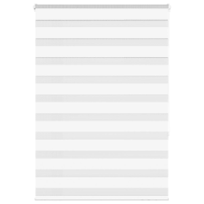 vidaXL zebrafüggönnyel fehér szövetszélesség 95,9 cm poliészter lakástextília